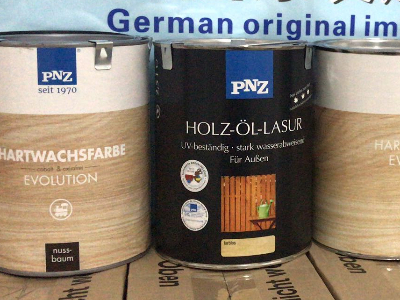 正品德國pnz木蠟油外包裝